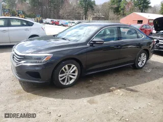 2020 Volkswagen Passat 2.0T SE with VIN 1VWSA7A37LC016672, listed as a Copart auction lot 51598285 with 134,298 mi miles and Salvage Title. Bid and sale history available at carsss.com. Image 1.
