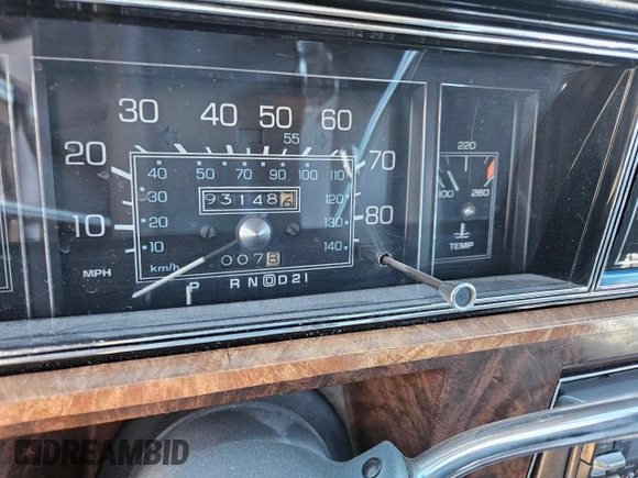 1985 Oldsmobile Toronado Custom Brougham z VIN 1G3EZ57Y7FE330055, wystawiony jako Copart lot #43433285 z przebiegiem 931 486 mil mil oraz Tytuł czysty. Historia ofert i sprzedaży dostępna na DreamBid. Obrazek 8.