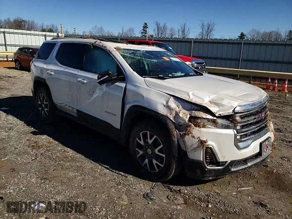 2022 GMC Acadia SLT z VIN 1GKKNML49NZ181042, wystawiony jako Copart lot #44181015 z przebiegiem 54 972 mil mil oraz Szkoda całkowita • Salvage title. Historia ofert i sprzedaży dostępna na DreamBid. Obrazek 12.