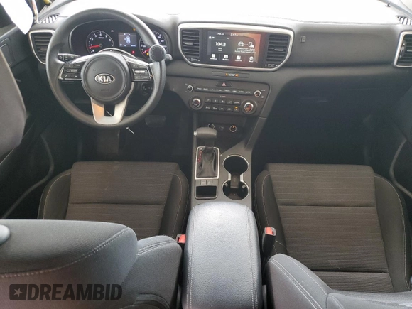 2020 Kia Sportage LX with VIN KNDPM3AC9L7684717, listed as a Copart auction lot 52885165 with 66,742 mi miles and Non Repairable. Bid and sale history available at carsss.com. Image 8.
