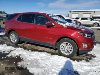 2018 Chevrolet Equinox LT with VIN 2GNAXSEVXJ6145661, listed as a Copart auction lot 45454325 with 92,268 mi miles and Salvage Title. Bid and sale history available at DreamBid. Image 4.