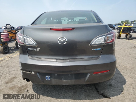 2013 Mazda 3 i Touring with VIN JM1BL1VPXD1835874, listed as a Copart auction lot 59709455 with 101,602 mi miles and Salvage title. Bid and sale history available at DreamBid. Image 6.