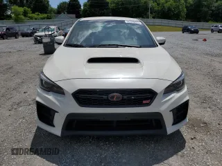 2021 Subaru WRX STI with VIN JF1VA2E60M9814538, listed as a Copart auction lot 56328295 with 58,512 mi miles and Salvage title. Bid and sale history available at DreamBid. Image 5.