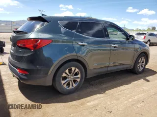 2013 Hyundai Santa Fe Sport z VIN 5XYZT3LB4DG043401, wystawiony jako Copart lot #57334645 z przebiegiem 117 985 mil mil oraz Czysty tytuł • Clean title. Historia ofert i sprzedaży dostępna na DreamBid. Obrazek 3.