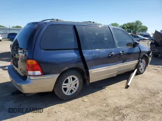 2003 Ford Windstar SEL with VIN 2FMZA53453BA08772, listed as a Copart auction lot 56955754 with 156,101 mi miles and Salvage Title. Bid and sale history available at carsss.com. Image 3.