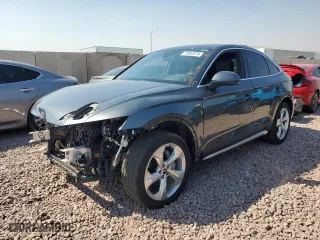 2023 Audi Q5 Sportback S line Premium Plus with VIN WA15AAFY8P2059697, listed as a Copart auction lot 70854874 with 7,650 mi miles and Salvage Title. Bid and sale history available at carsss.com. Image 1.