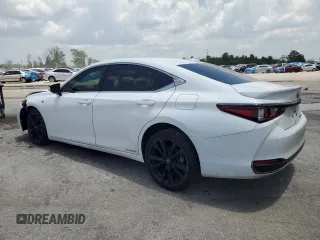 2022 Lexus ES 300h F Sport with VIN 58AGA1C15NU024210, listed as a Copart auction lot 60349895 with 134,663 mi miles and Salvage title. Bid and sale history available at DreamBid. Image 2.