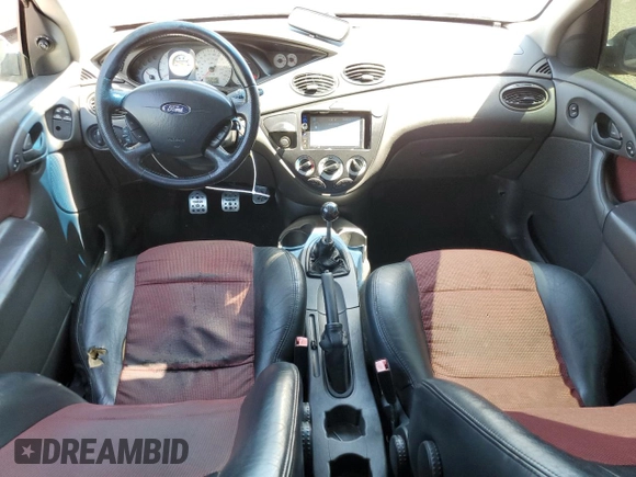 2002 Ford Focus SVT with VIN 3FAHP39532R237704, listed as a Copart auction lot 68014614 with 209,004 mi miles and Salvage Title. Bid and sale history available at DreamBid. Image 8.