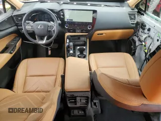 2024 Lexus NX with VIN JTJHKCEZXR2025895, listed as a Copart auction lot 46928025 with 9,707 mi miles and Salvage Title. Bid and sale history available at carsss.com. Image 8.