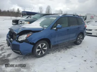 2017 Subaru Forester Premium with VIN JF2SJAEC6HG476756, listed as a Copart auction lot 48260195 with 125,602 mi miles and Salvage Title. Bid and sale history available at carsss.com. Image 1.