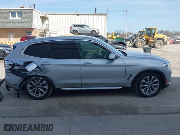 2018 BMW X3 xDrive30i with VIN 5UXTR9C51JLD61754, listed as a IAAI auction lot 41775727 with 40,778 mi miles and . Bid and sale history available at DreamBid. Image 14.