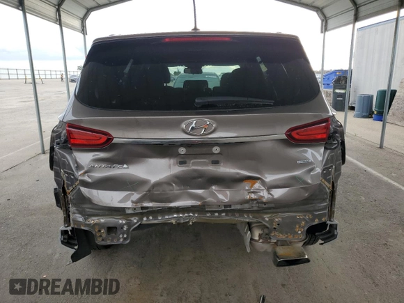 2019 Hyundai Santa Fe SE with VIN 5NMS2CAD6KH094524, listed as a Copart auction lot 36191653 with 63,098 mi miles. Bid and sale history available at carsss.com. Image 6.