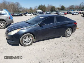 2011 Hyundai Sonata GLS z VIN 5NPEB4AC3BH193556, wystawiony jako Copart lot #49239985 z przebiegiem 95 990 mil mil oraz Czysty tytuł • Clean title. Historia ofert i sprzedaży dostępna na DreamBid. Obrazek 1.