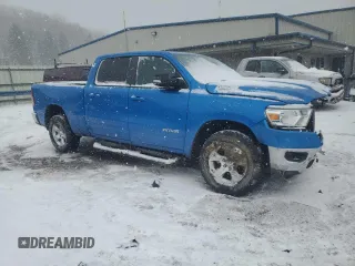 2021 Ram 1500 Big Horn z VIN 1C6SRFMTXMN617332, wystawiony jako Copart lot #46398695 z przebiegiem 42 656 mil mil oraz Szkoda całkowita • Salvage title. Historia ofert i sprzedaży dostępna na DreamBid. Obrazek 4.