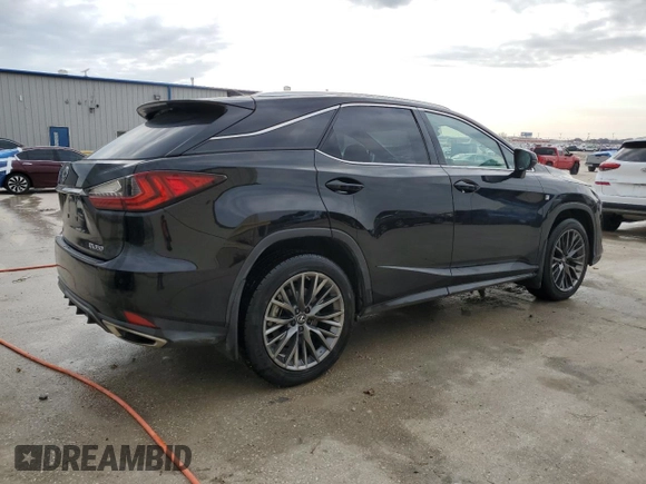 2021 Lexus RX with VIN 2T2YZMDA9MC268345, listed as a Copart auction lot 45377695 with 87,043 mi miles and Clean Title. Bid and sale history available at carsss.com. Image 3.