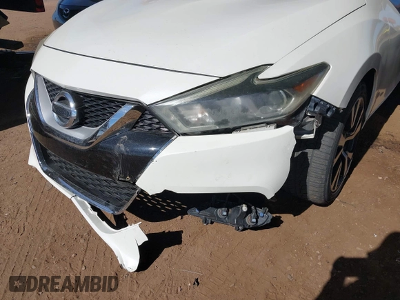 2016 Nissan Maxima SV with VIN 1N4AA6AP3GC388713, listed as a IAAI auction lot 41657915 with 83,589 mi miles and . Bid and sale history available at DreamBid. Image 6.