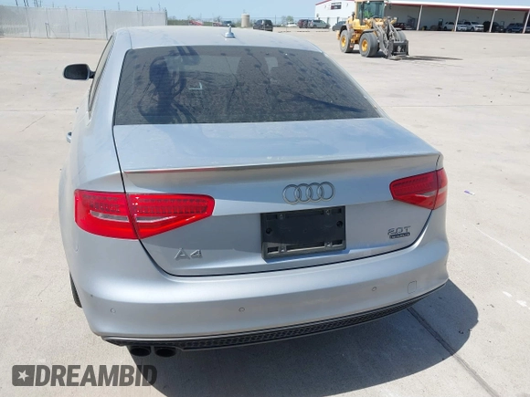 2016 Audi A4 Premium Plus with VIN WAUFFAFL9GN007264, listed as a IAAI auction lot 41861085 with 63,871 mi miles. Bid and sale history available at carsss.com. Image 16.