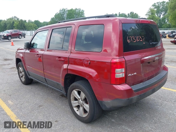 2016 Jeep Patriot High Altitude with VIN 1C4NJRFB6GD673703, listed as a IAAI auction lot 42694735 with 84,067 mi miles and . Bid and sale history available at DreamBid. Image 3.