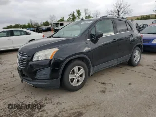 2015 Chevrolet Trax LT with VIN KL7CJLSB3FB122159, listed as a Copart auction lot 53823805 with 108,672 mi miles and Clean Title. Bid and sale history available at carsss.com. Image 1.