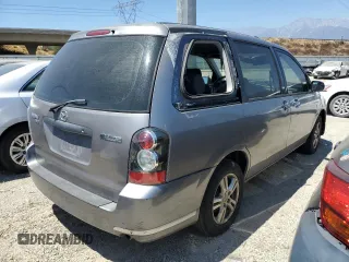 2005 Mazda MPV LX with VIN JM3LW28A350538856, listed as a Copart auction lot 66790224 with 154,746 mi miles and Salvage Title. Bid and sale history available at carsss.com. Image 3.