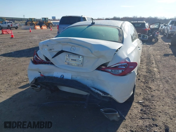 2018 Mercedes-Benz CLA 250 with VIN WDDSJ4GB8JN614616, listed as a IAAI auction lot 42059733 with 69,069 mi miles and . Bid and sale history available at DreamBid. Image 4.