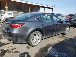 2015 Mazda 6 i Touring with VIN JM1GJ1V54F1197652, listed as a Copart auction lot 45919685 with 74,900 mi miles and Salvage Title. Bid and sale history available at DreamBid. Image 3.