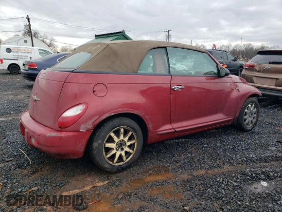 2006 Chrysler PT Cruiser z VIN 3C3HY55X76T204731, wystawiony jako Copart lot #49281695 z przebiegiem 182 202 mil mil oraz Szkoda całkowita • Salvage title. Historia ofert i sprzedaży dostępna na DreamBid. Obrazek 3.