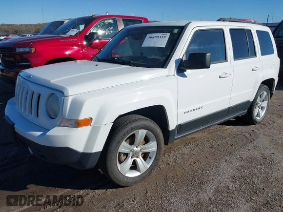 2014 Jeep Patriot Latitude with VIN 1C4NJPFB0ED719270, listed as a IAAI auction lot 40870355 with 207,613 mi miles and . Bid and sale history available at DreamBid. Image 2.