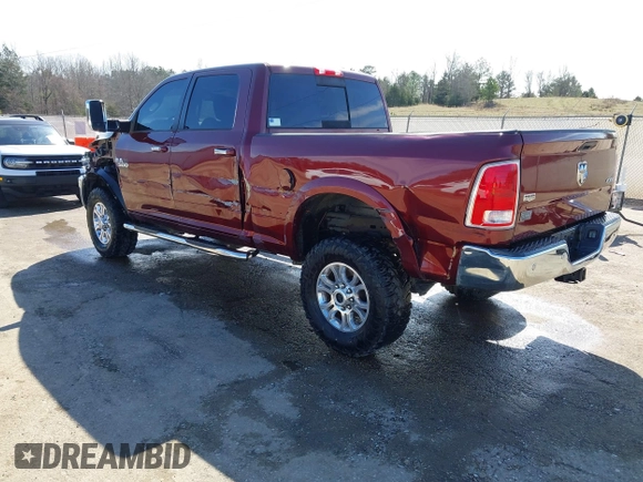 2018 Ram 2500 Laramie с VIN 3C6UR5FL9JG206461, выставлен на аукционе IAAI как лот 41655870 с пробегом 124 386 миль миль и . История ставок и продаж доступна на DreamBid. Изображение 3.