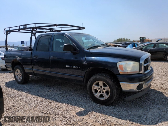2006 Dodge 1500 SLT z VIN 1D7HU18256S651808, wystawiony jako Copart lot #60377465 z przebiegiem 288 470 mil mil oraz Czysty tytuł • Clean title. Historia ofert i sprzedaży dostępna na DreamBid. Obrazek 4.