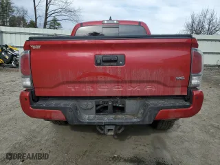 2021 Toyota Tacoma 4WD SR with VIN 3TMCZ5AN7MM371380, listed as a Copart auction lot 49846625 with 57,553 mi miles and Salvage Title. Bid and sale history available at carsss.com. Image 6.