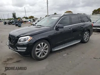 2014 Mercedes-Benz GL-Class GL 450 with VIN 4JGDF7CE2EA427662, listed as a Copart auction lot 51691145 with 112,100 mi miles and Salvage Title. Bid and sale history available at carsss.com. Image 1.