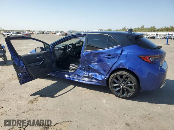 2024 Toyota Corolla Hatchback XSE with VIN JTNC4MBEXR3232288, listed as a Copart auction lot 68864284 with 6,114 mi miles and Salvage Title. Bid and sale history available at carsss.com. Image 2.