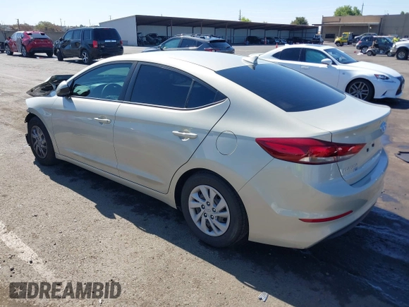 2017 Hyundai Elantra SE with VIN 5NPD74LFXHH141807, listed as a IAAI auction lot 42519349 with 95,249 mi miles and . Bid and sale history available at DreamBid. Image 3.
