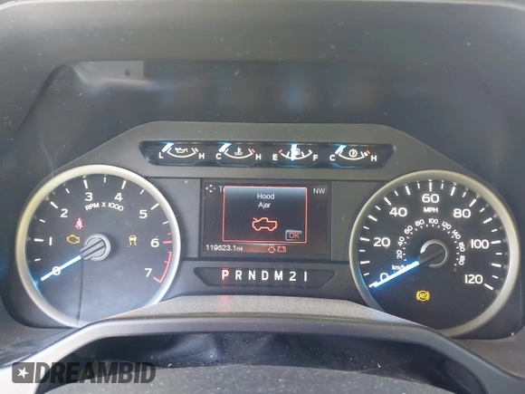 2016 Ford F-150 XL with VIN 1FTEW1CP6GFA14009, listed as a IAAI auction lot 42194216 with 119,523 mi miles and . Bid and sale history available at carsss.com. Image 7.