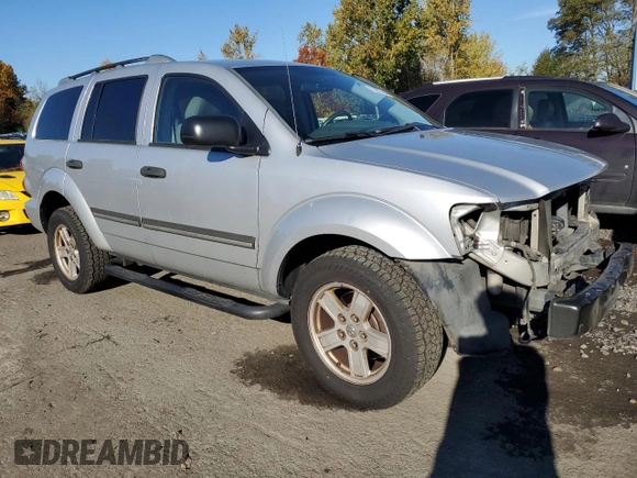 2008 Dodge Durango SLT with VIN 1D8HB48N38F121393, listed as a Copart auction lot 79657454 with 243,891 mi miles and Salvage title. Bid and sale history available at DreamBid. Image 4.