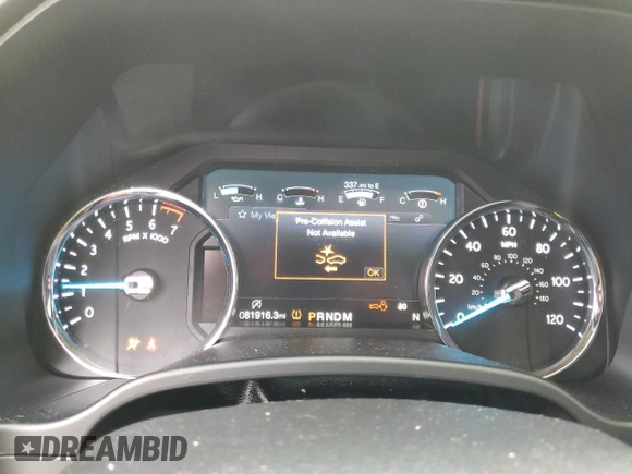 2019 Ford Expedition Platinum with VIN 1FMJU1MT7KEA23974, listed as a Copart auction lot 53355755 with 81,916 mi miles and Salvage title. Bid and sale history available at DreamBid. Image 9.