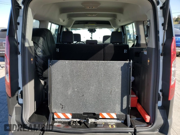 2022 Ford Transit Connect XL with VIN NM0GE9E20N1535746, listed as a Copart auction lot 76093074 with 65,370 mi miles and Salvage title. Bid and sale history available at DreamBid. Image 10.
