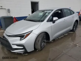 2024 Toyota Corolla SE with VIN 5YFS4MCE3RP213152, listed as a Copart auction lot 80957914 with 8,488 mi miles and Salvage Title. Bid and sale history available at carsss.com. Image 1.