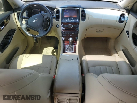 2017 Infiniti QX50 z VIN JN1BJ0RR5HM402806, wystawiony jako Copart lot #56304415 z przebiegiem 48 921 mil mil oraz Szkoda całkowita • Salvage title. Historia ofert i sprzedaży dostępna na DreamBid. Obrazek 8.