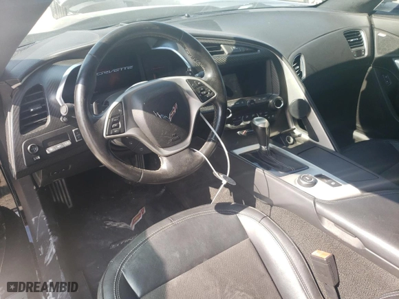 2014 Chevrolet Corvette Stingray Z51 3LT with VIN 1G1YM3D75E5108889, listed as a Copart auction lot 64586644 with NaN miles and Salvage Title. Bid and sale history available at carsss.com. Image 8.