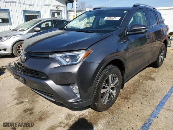 2018 Toyota RAV4 XLE with VIN JTMWFREV5JJ751818, listed as a Copart auction lot 50824115 with 69,859 mi miles and Salvage Title. Bid and sale history available at carsss.com. Image 1.