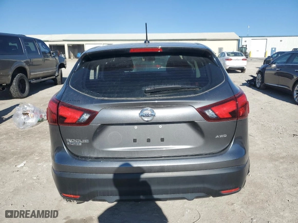 2018 Nissan Rogue Sport S with VIN JN1BJ1CR6JW258207, listed as a Copart auction lot 46476845 with 107,945 mi miles and Salvage Title. Bid and sale history available at carsss.com. Image 6.