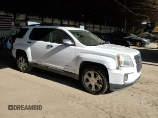 2017 GMC Terrain SLT z VIN 2GKFLPE36H6110300, wystawiony jako Copart lot #55050375 z przebiegiem 156 862 mil mil oraz Szkoda całkowita • Salvage title. Historia ofert i sprzedaży dostępna na DreamBid. Obrazek 4.