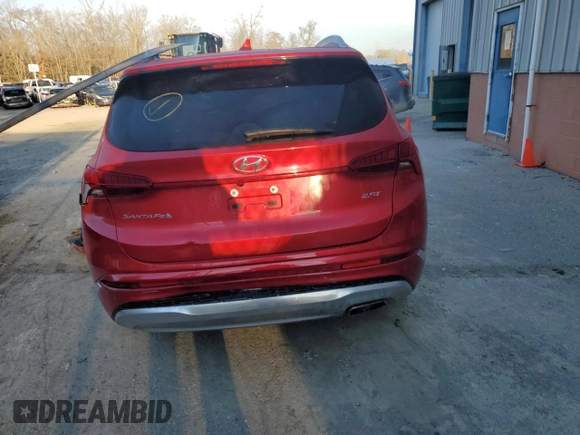 2023 Hyundai Santa Fe Calligraphy z VIN 5NMS54ALXPH576117, wystawiony jako Copart lot #45272775 z przebiegiem 48 911 mil mil oraz Szkoda całkowita • Salvage title. Historia ofert i sprzedaży dostępna na DreamBid. Obrazek 6.
