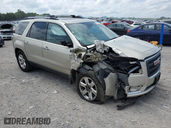 2016 GMC Acadia SLE with VIN 1GKKRPKD6GJ266266, listed as a Copart auction lot 55915825 with 133,296 mi miles and Salvage title. Bid and sale history available at DreamBid. Image 4.