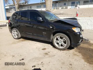 2014 BMW X3 xDrive35i with VIN 5UXWX7C52E0E81884, listed as a Copart auction lot 49905685 with 89,596 mi miles and Salvage Title. Bid and sale history available at DreamBid. Image 4.