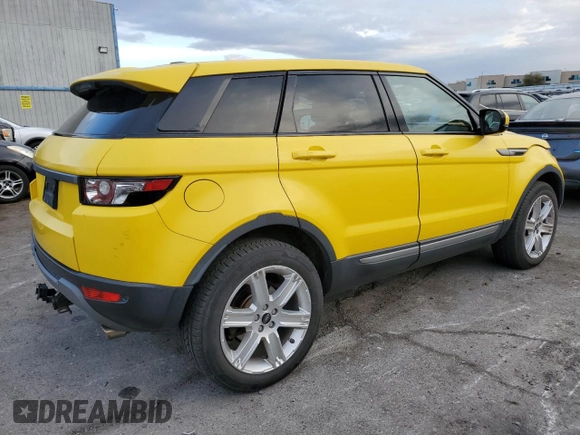 2013 Land Rover Range Rover Evoque Pure with VIN SALVN2BG1DH734577, listed as a Copart auction lot 43033605 with 102,717 mi miles and Clean Title. Bid and sale history available at carsss.com. Image 3.