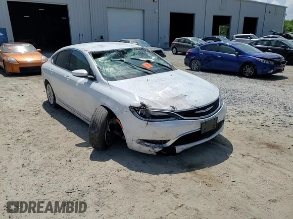 2016 Chrysler 200 Limited with VIN 1C3CCCAB8GN183395, listed as a Copart auction lot 51546925 with 76,762 mi miles and Salvage Title. Bid and sale history available at carsss.com. Image 11.