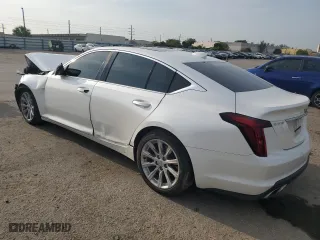 2020 Cadillac CT5 Luxury with VIN 1G6DW5RK3L0122831, listed as a Copart auction lot 55451854 with 37,074 mi miles and Salvage Title. Bid and sale history available at carsss.com. Image 2.